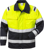 Hi-Vis Geel/Marineblauw