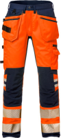 Hi-Vis Oranje/Marineblauw