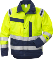 Hi-Vis Geel/Marineblauw