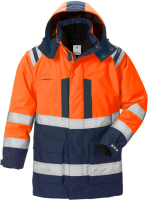 Hi-Vis Oranje/Marineblauw