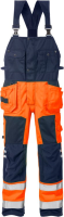 Hi-Vis Oranje/Marineblauw