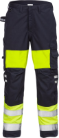 Hi-Vis Geel/Marineblauw