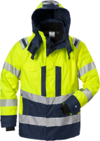 Hi-Vis Geel/Marineblauw