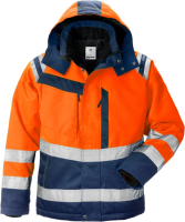 Hi-Vis Oranje/Marineblauw