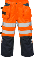 Hi-Vis Oranje/Marineblauw