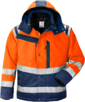 Hi-Vis Oranje/Marineblauw