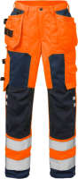 Hi-Vis Oranje/Marineblauw