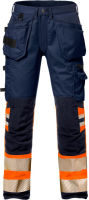 Hi-Vis Oranje/Marineblauw