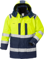 Hi-Vis Geel/Marineblauw