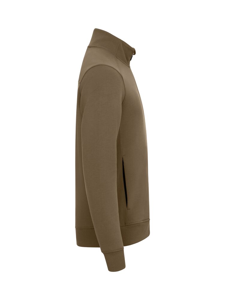 Cutter & Buck - Pemberton Cardigan Full Zip Heren Khaki 4XL