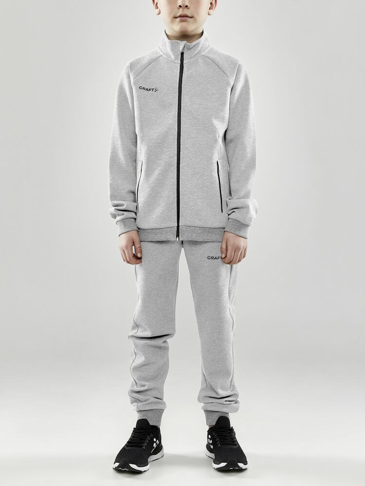 Craft - CORE Soul Full Zip Jacket Jr Grey Melange 146/152