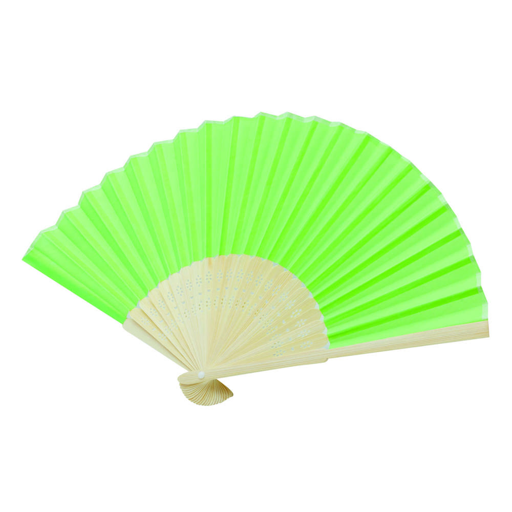 BAMBOO COOL - Opvouwbare waaier - groen