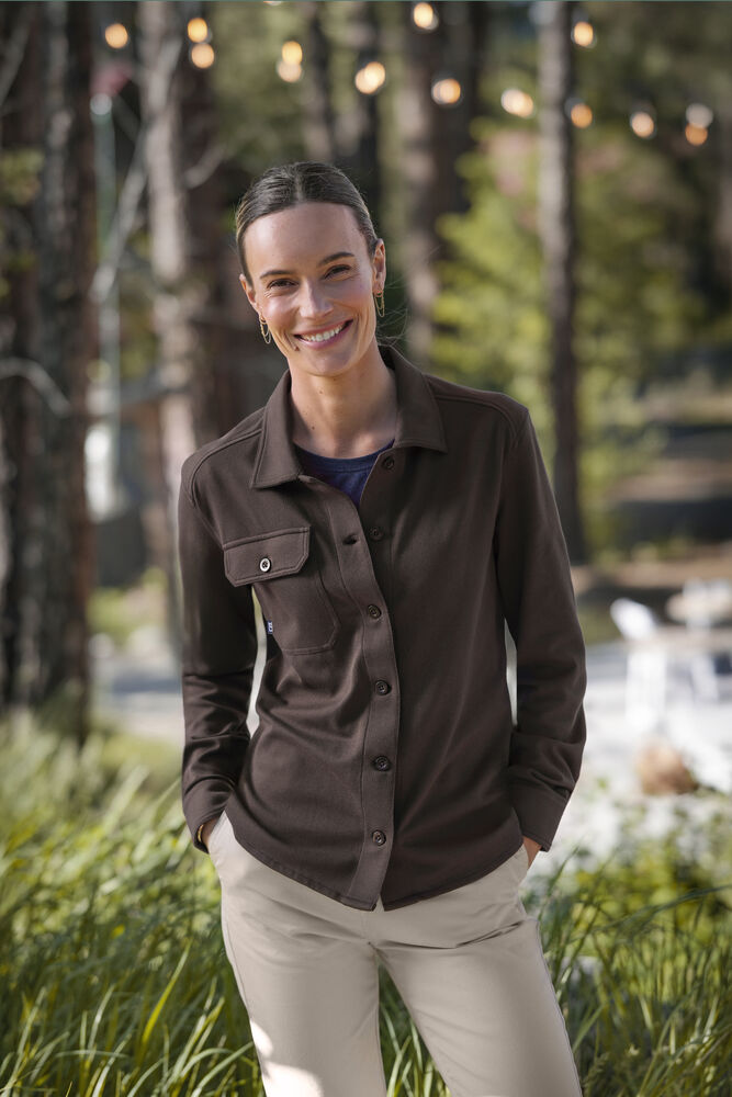 Cutter & Buck - Advantage Leisure Shirt Dames Khaki S