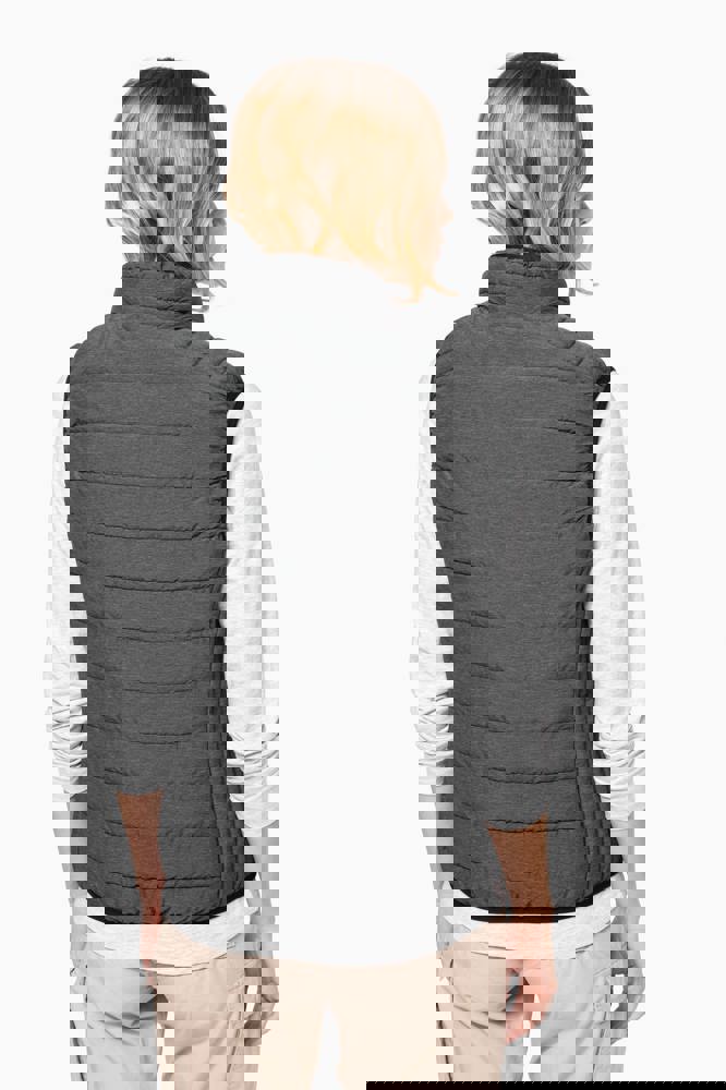 K6114 - Ladies' lightweight sleeveless down jacket