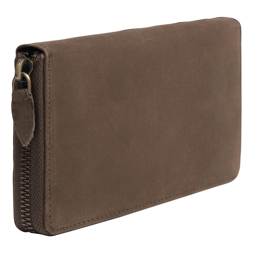 LADY - Echt lederen damesportemonnee