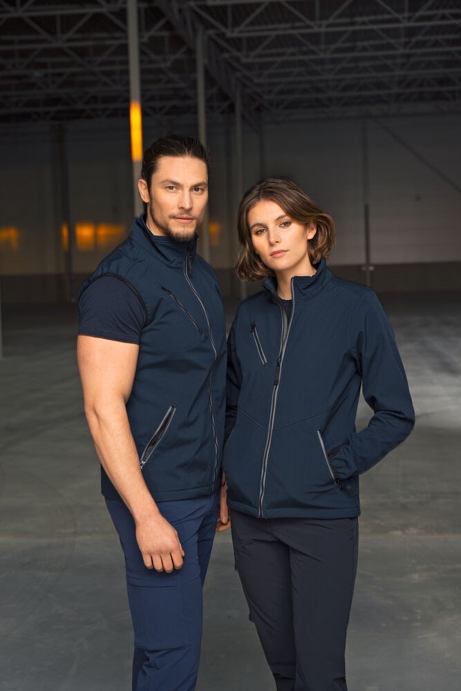 Jobman - 7502 Softshell Vest Kobalt M