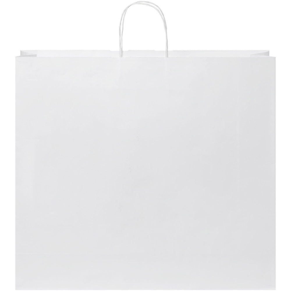 Papieren tas 90-100 g/m2 gemaakt van kraftpapier met gedraaide handgrepen - 49,5 x 14 x 44 cm