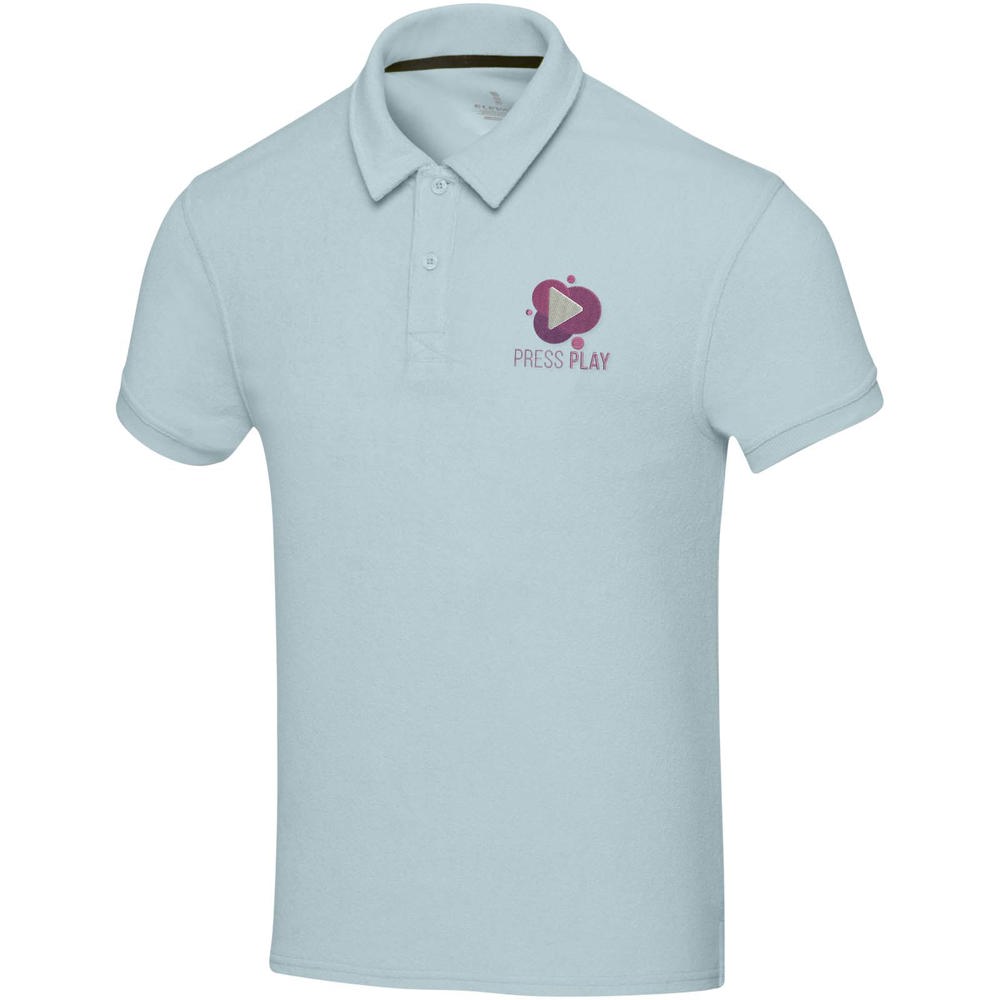 Akoya gerecyclede terry unisex polo