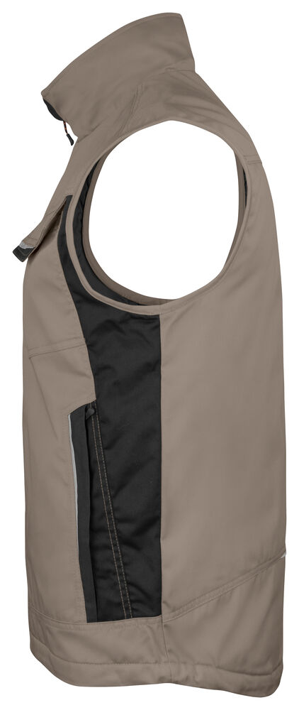 Jobman - 7517 Service Vest Lined Khaki S