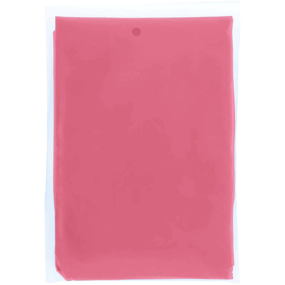 Ziva wegwerp regenponcho met opbergtasje