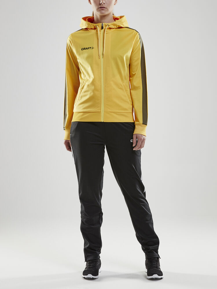 Craft - Pro Control Hood Jacket W Sweden Yellow/Black M