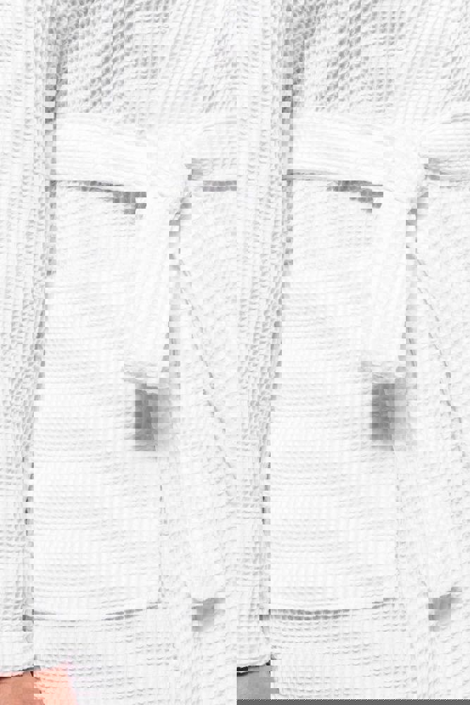 K122C - Kimono Badjas Honinggraatstructuur