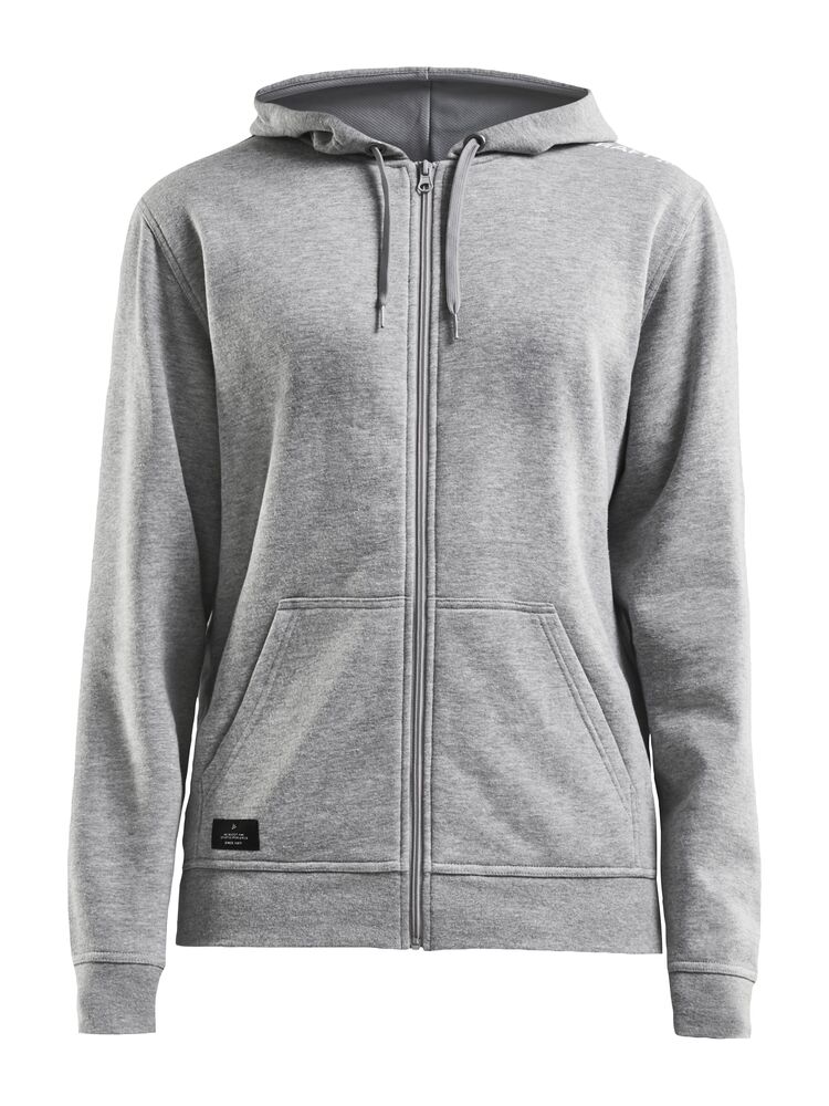 Craft - Community FZ Hoodie W - Grey Melange