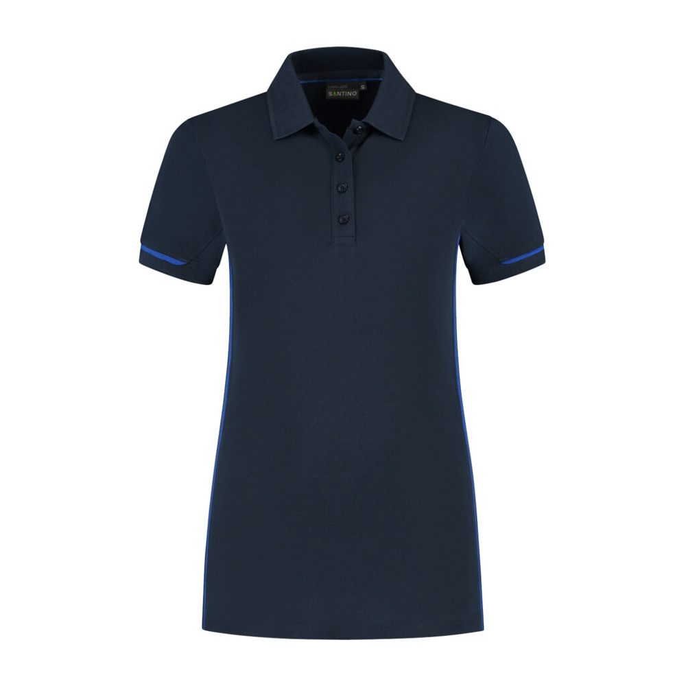 Santino Poloshirt Carsen Ladies - Real Navy / Royal Blue