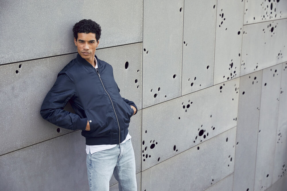 Clique - Bomber Dark Navy L