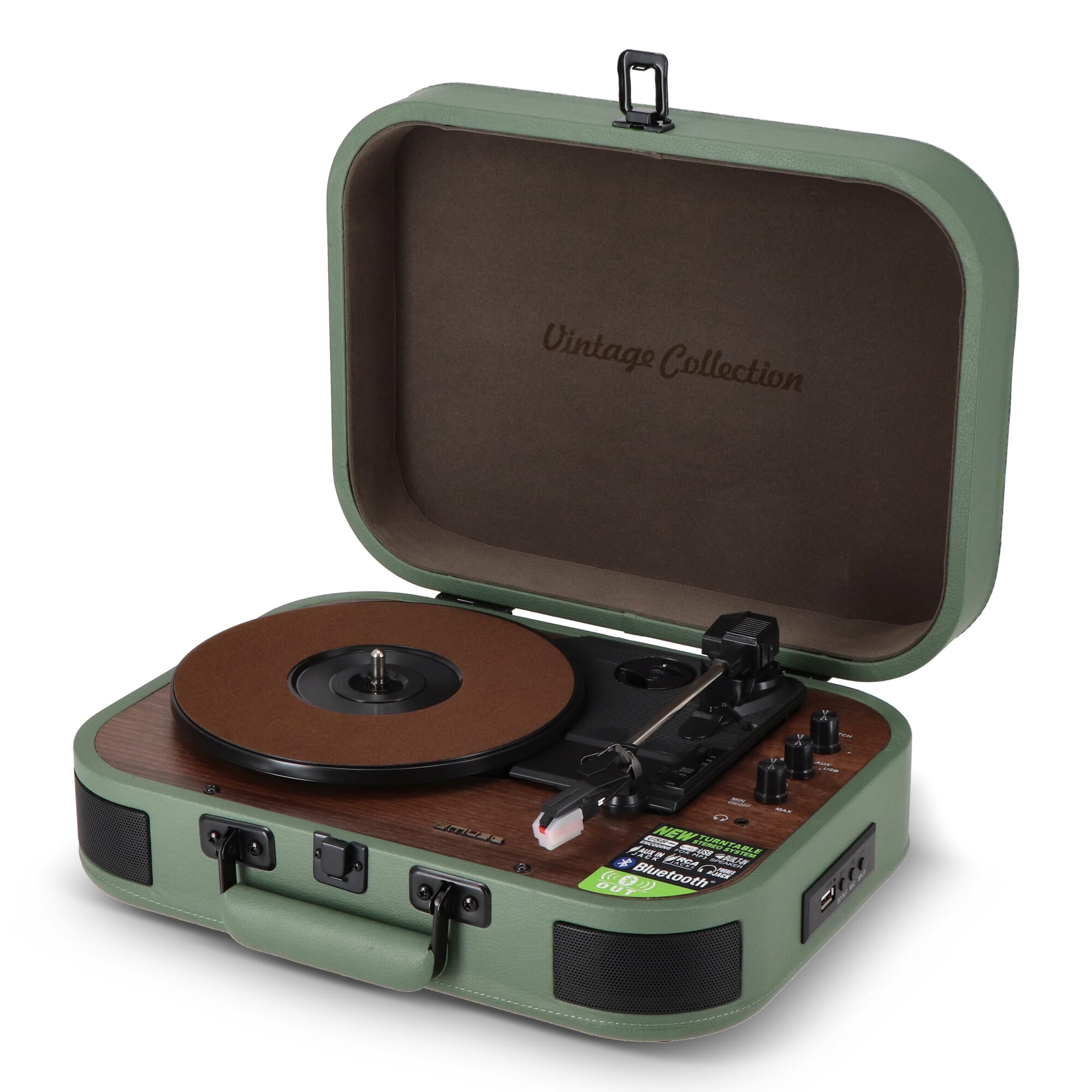 MT-207|Muse Vintage platenspeler met BT-out