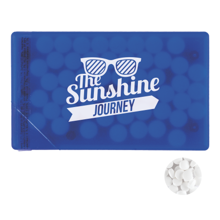 Creditcard mintdispenser - Donkerblauw