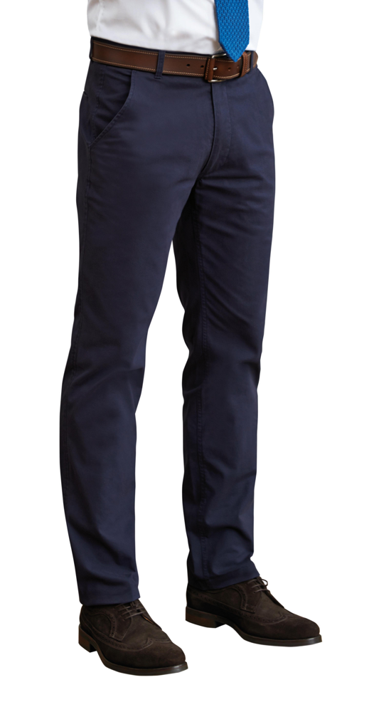 BT8807 - Chino slim snit Miami - navy