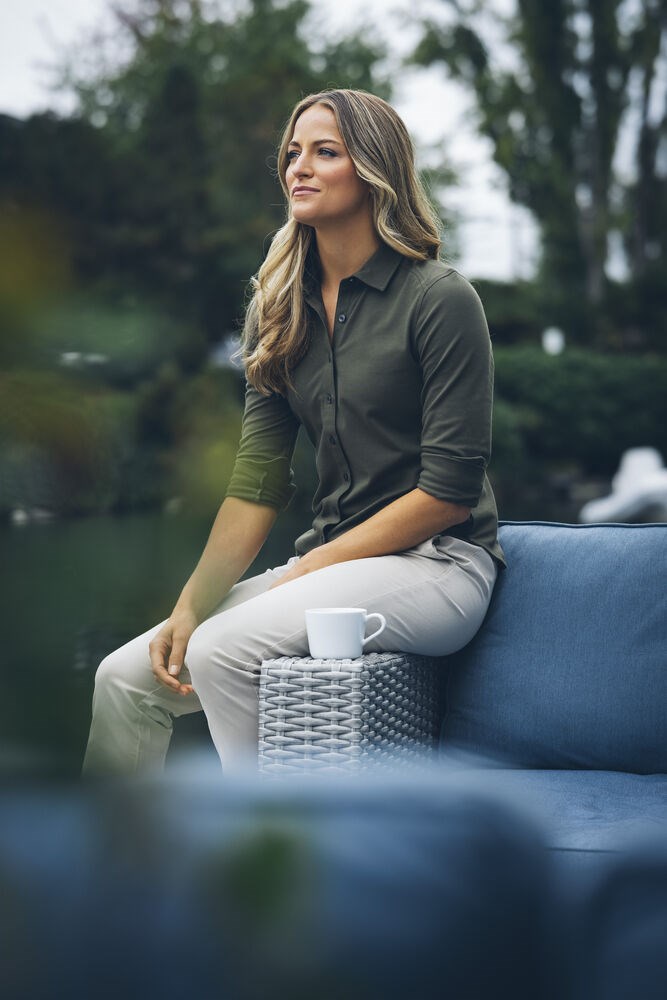 Cutter & Buck - Advantage Shirt Dames Beige XL