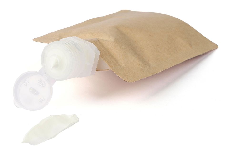 Papieren zak zonnebrandcrème Kyle