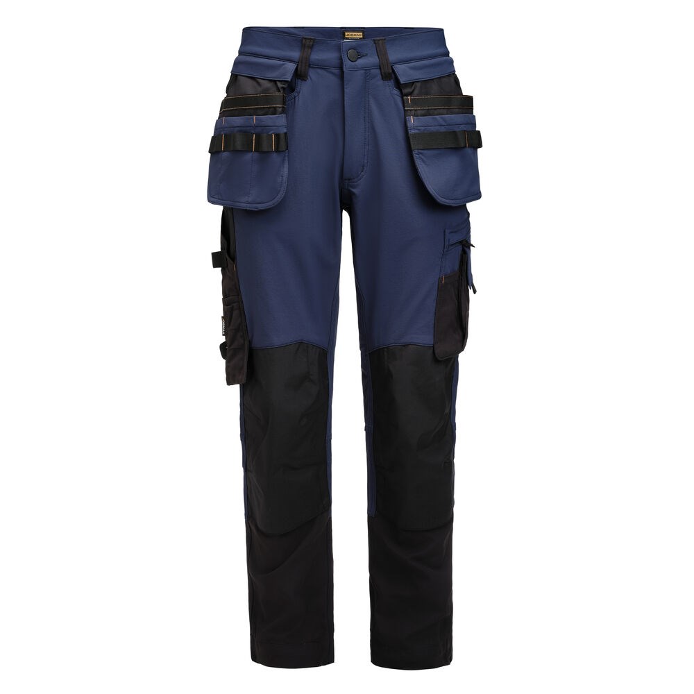 Jobman - 2391 Craftsman Trousers Stretch - Navy/Zwart