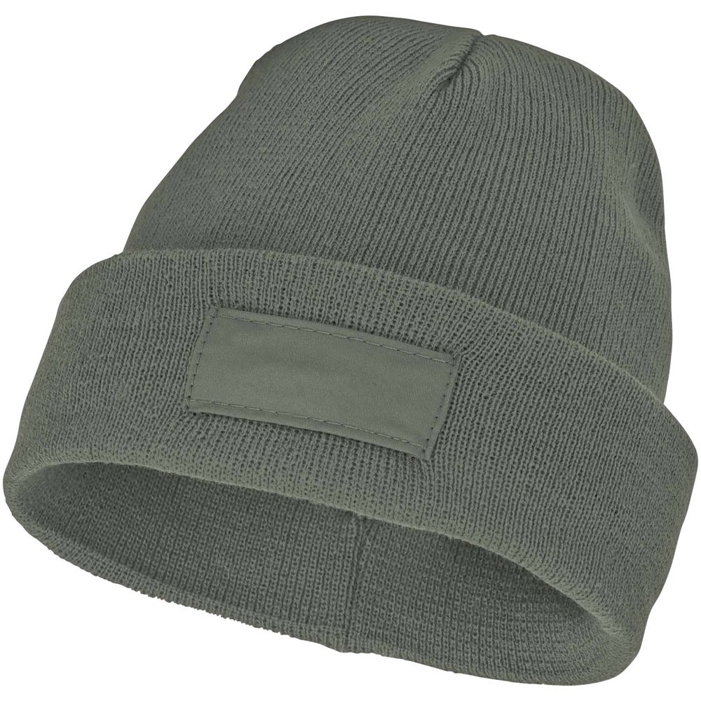Boreas beanie met patch - groen
