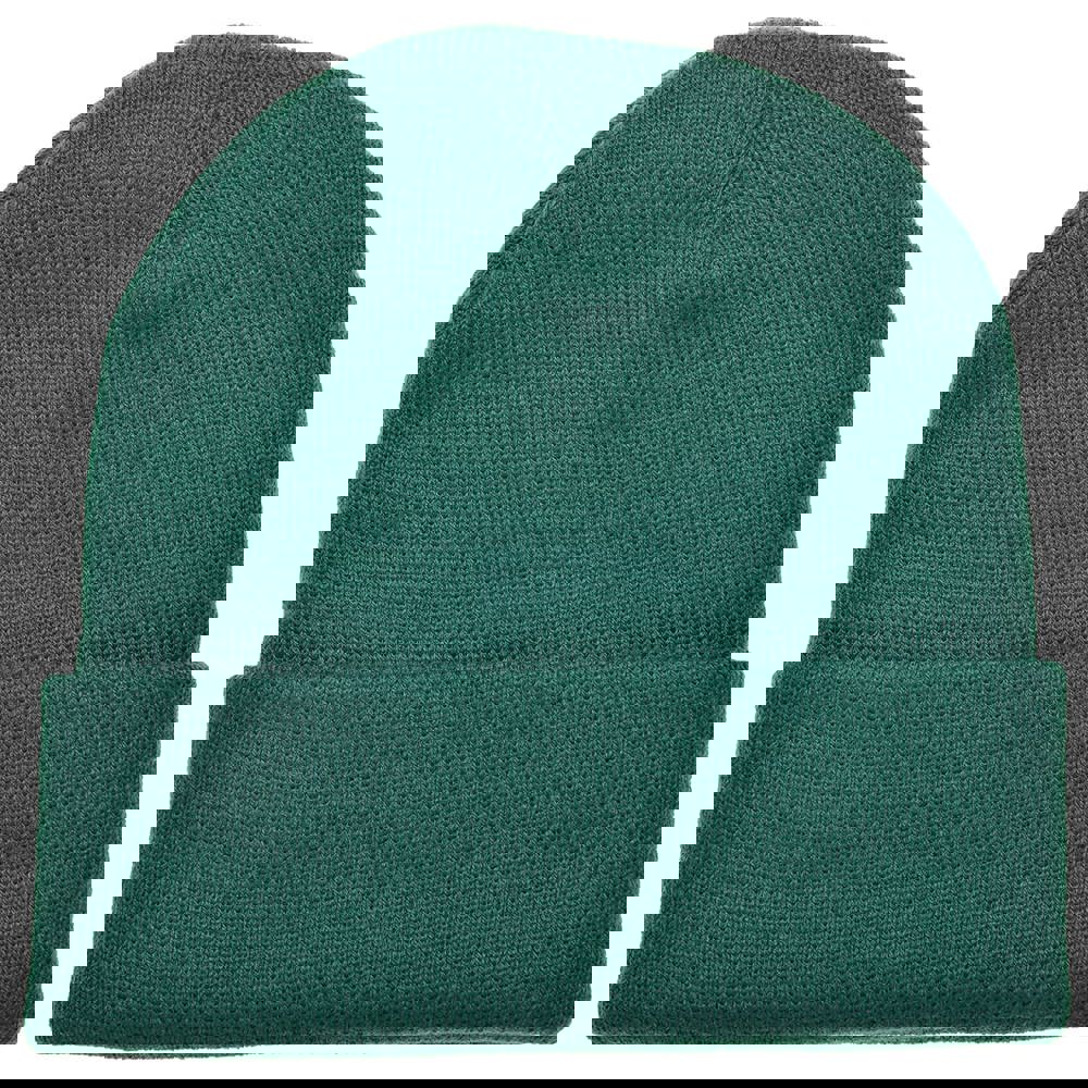 Gebreide muts - Flessengroen (PMS 3308c) / Flessengroen