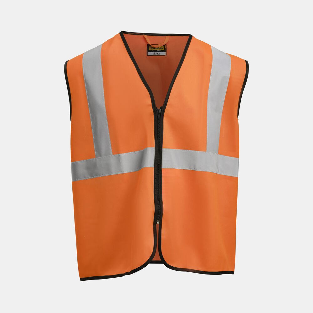 Jobman - 7586 Hi-Vis Vest Oranje M