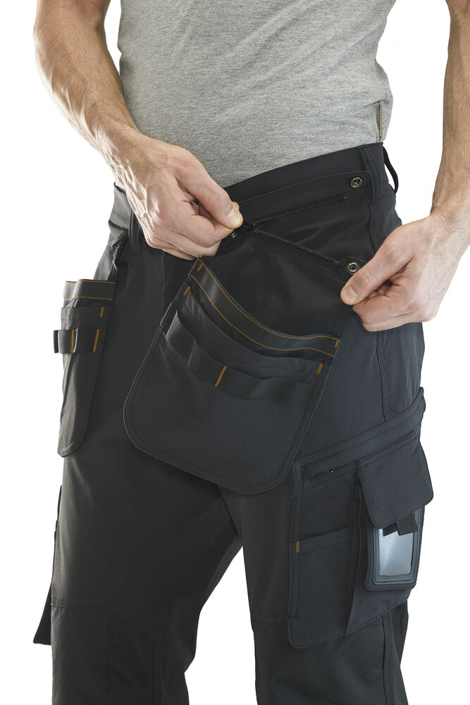 Jobman - 2391 Craftsman Trousers Stretch olijfgroen/zwart 100