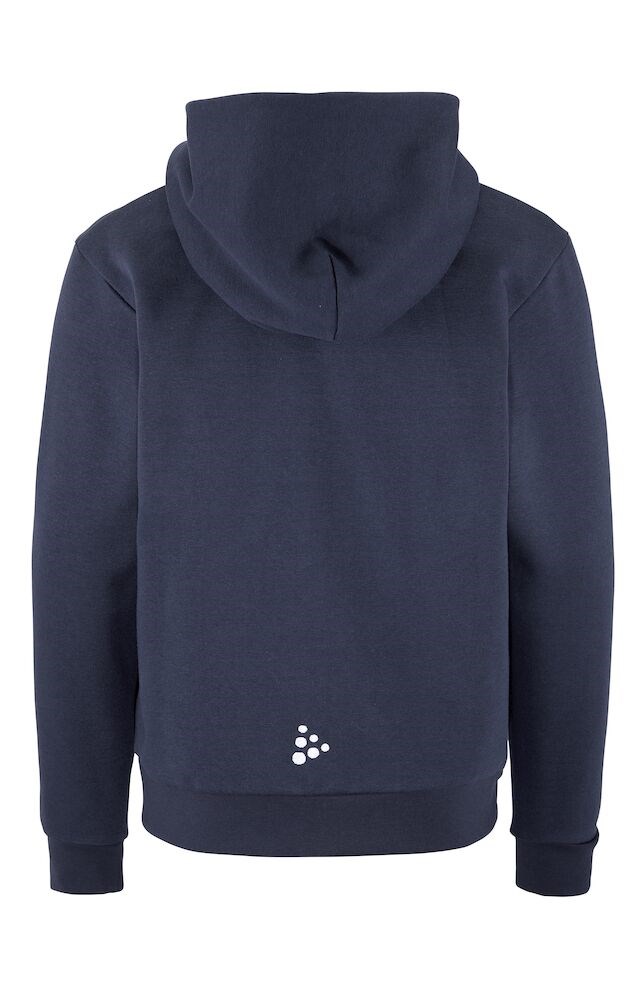Craft - Community 2.0 Logo FZ Hoodie JR Navy 122/128