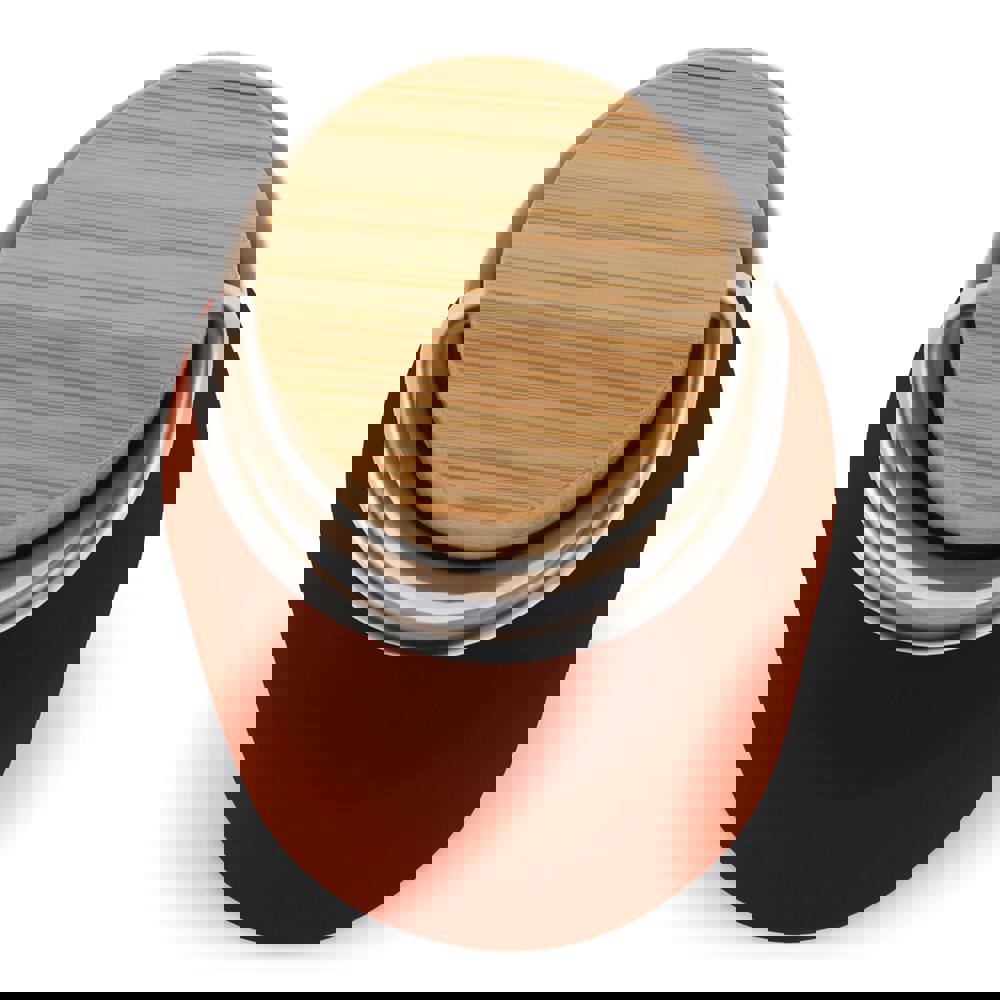 Thermo fles met bamboe deksel 500ml