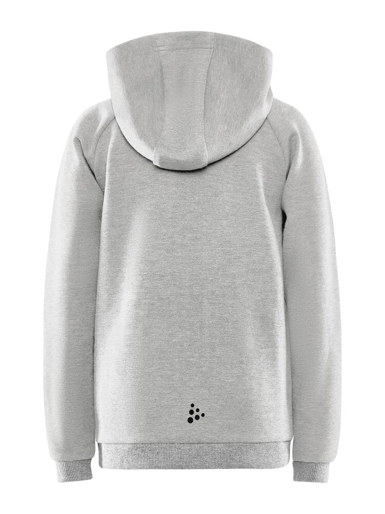 Craft - CORE Soul Hood Sweatshirt Jr Grey Melange 146/152
