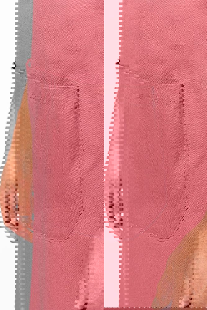 K885CC - Katoenen schort met zak