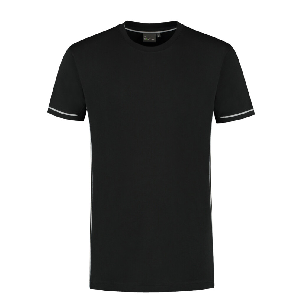 Santino T-shirt Cal+ - Black / Sport Grey