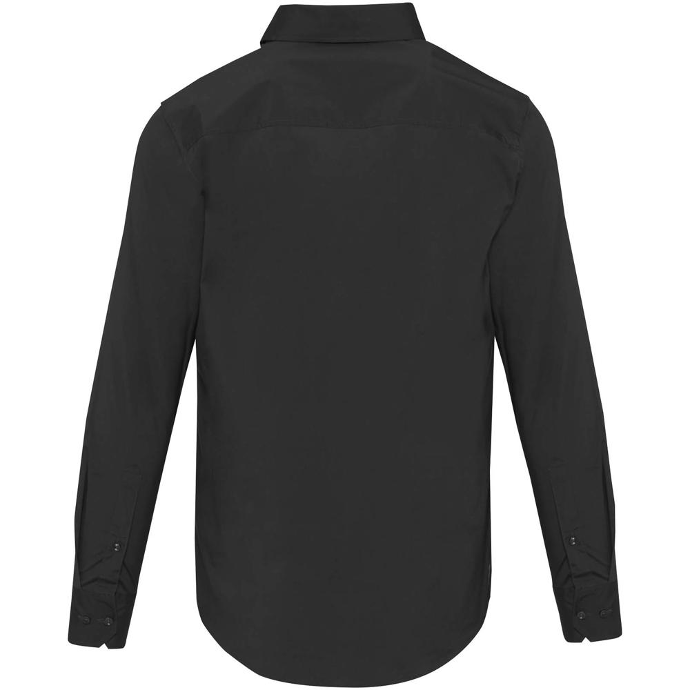 Carnelian poplin herenoverhemd