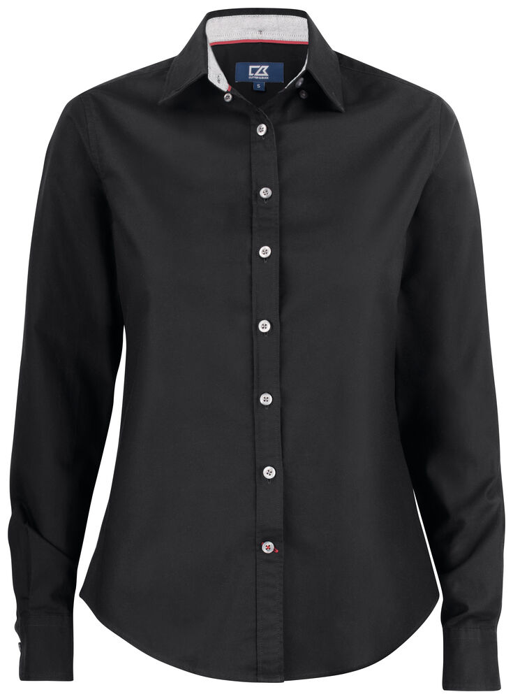 Cutter & Buck - Belfair Oxford Shirt Dames - zwart