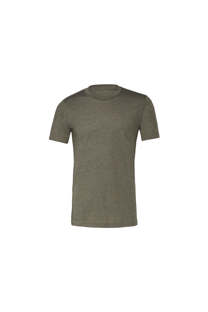 BE3001CVC - Heather jersey T-shirt met korte mouwen - Heather Military Green