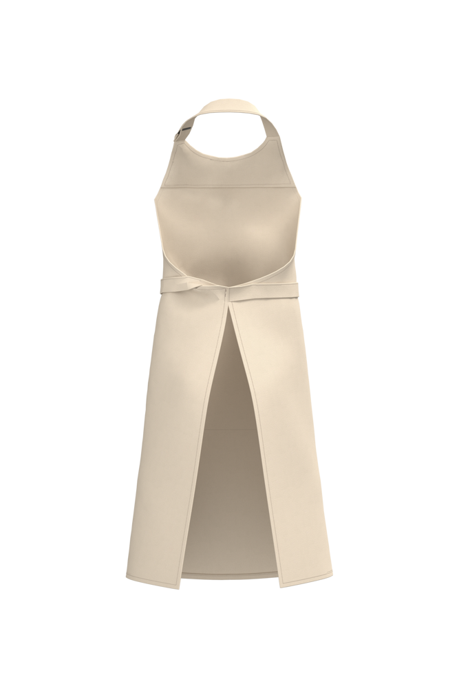 K8007 - Schort met zak van biologisch katoen