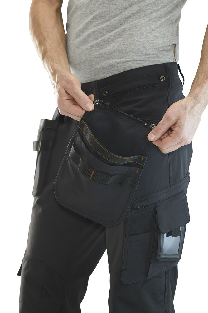 Jobman - 2391 Craftsman Trousers Stretch olijfgroen/zwart 100