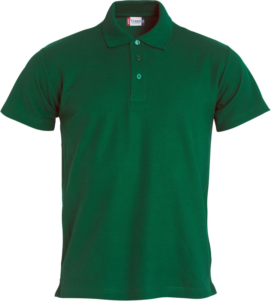 Clique - Basic Polo - Flessen-groen